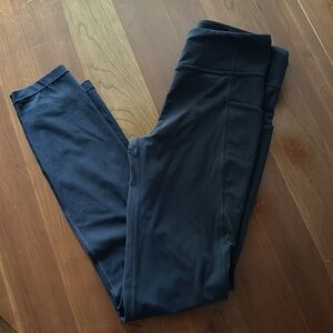 Stash your cash dark navy blue leggings